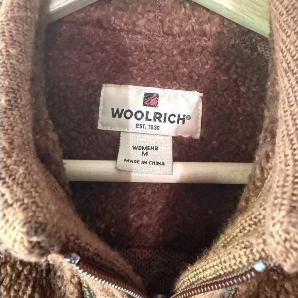 Woolrich Women's Earthy Brown Fleece Vest - Picture 3 of 7